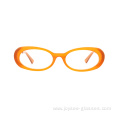 Cheap Stylish Oval Shape Full Rim Glasses Frames Acetate Eyewear